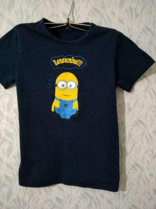 Футболка "Миньон"  брэнд  YSK на 1 0-11 лет
