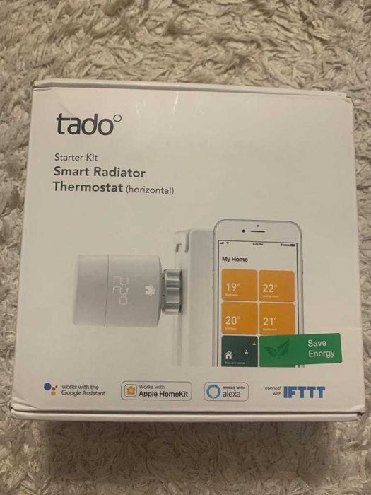 TADO starter kit valva termostat calorifer smart + hub NOU nu Netatmo