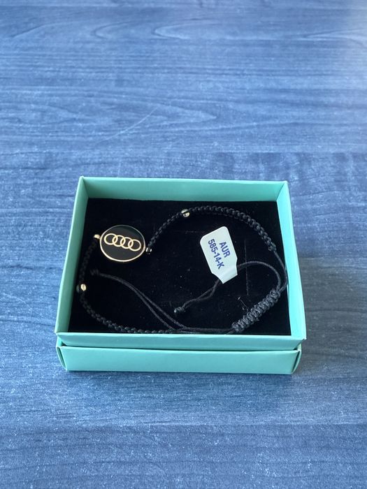 Bratara impletita aur 14k audi