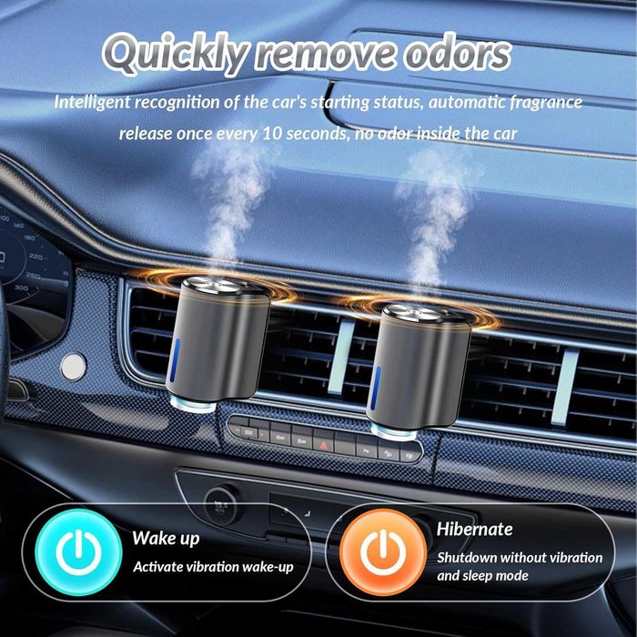 Чисто нов запечатан Арома дифузер с 3 шишенца с различни аромати