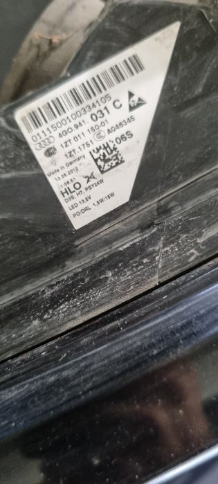 AUDI A6 фар 2012-2015г.