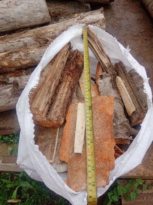 Дърва в чувал /изрезки преработени