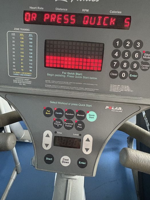 Bicicleta Life fitness