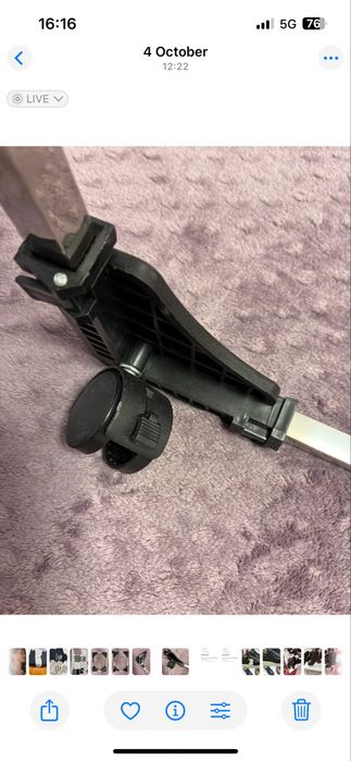 Стойка с колелца