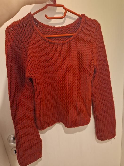 Pullover rosu, marime S