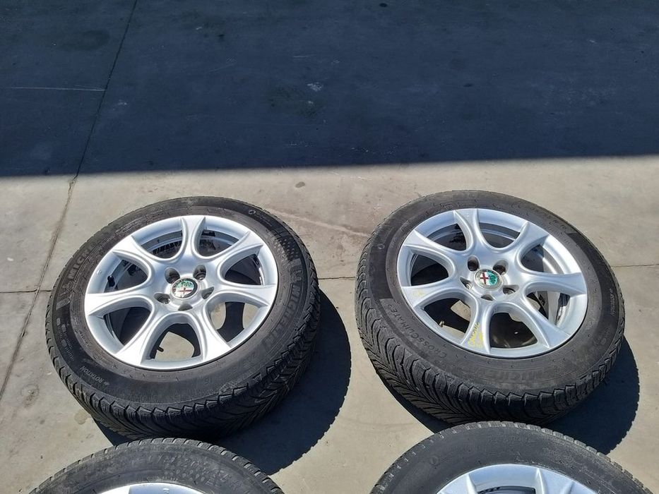 Set jante aliaj cu anvelope r16 205/55r16 alfa romeo giulietta 940 156093261