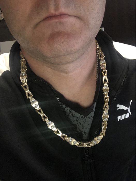 Позлатен ланец нов