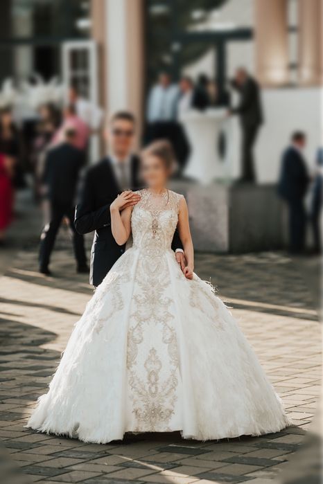 Rochie mireasa stil printesa Catherine Legendary - XS / 34