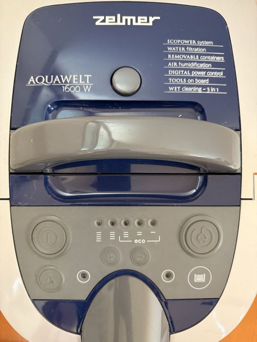 Vand aspirator ZELMER AQUAWELT 1600W fara sac, filtrare apa