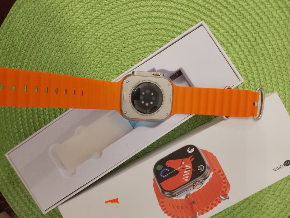 Smartwatch ca Nou -ceas inteligent y12 Ultra, nu Samsung sau Apple