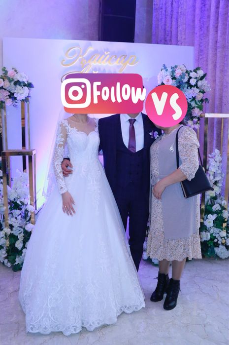 Продам шикарное свадебное платье