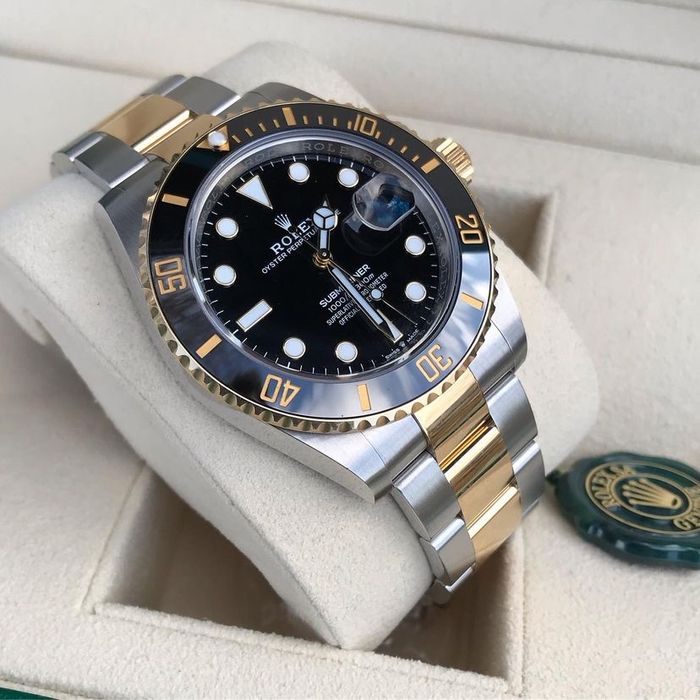 Ceas de lux rolex submariner two tone 41,mm