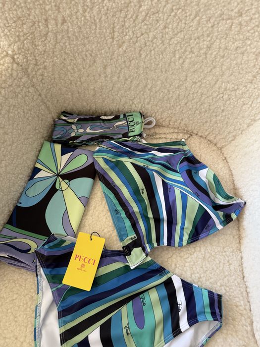 Pucci дамски цял бански XS/S