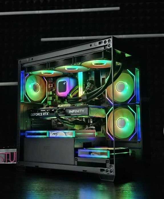 RTX 5070 12GB/Ryzen 7-7800X3D/RAM 32GB/SSD 1TB/Чисто Нов+Гаранция!