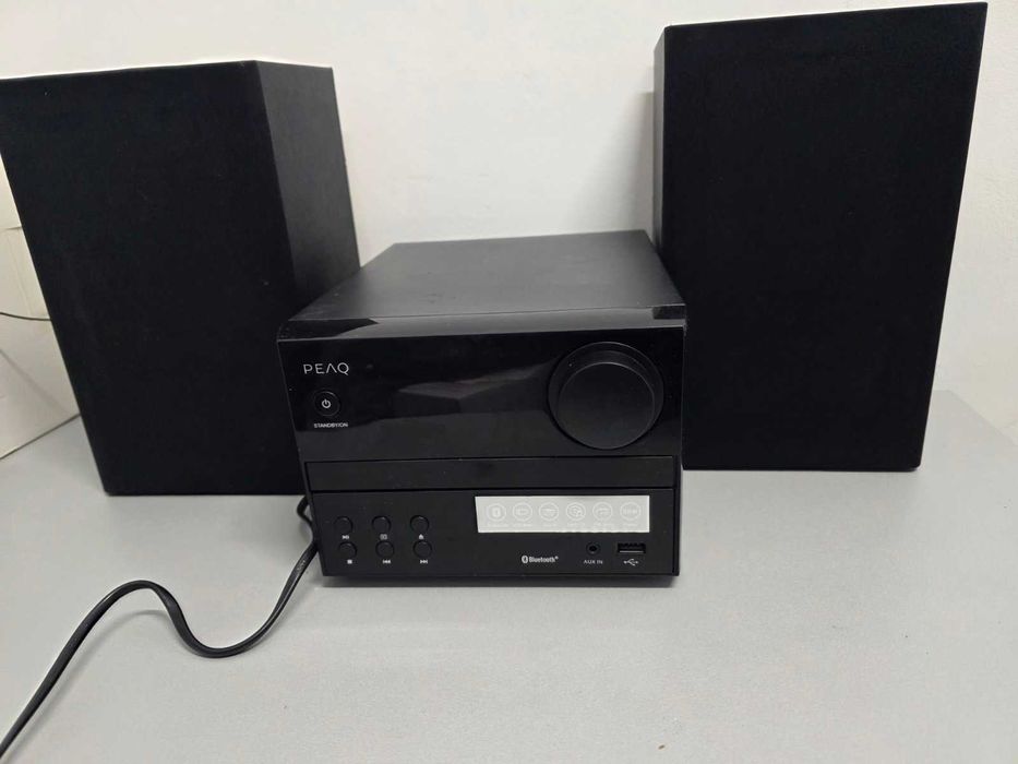 Аудио система PEAQ Bluetooth, AM/FM радио, CD/MP3/USB, 30W