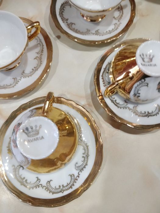 Порцеланов Позлатен сервиз Bavaria