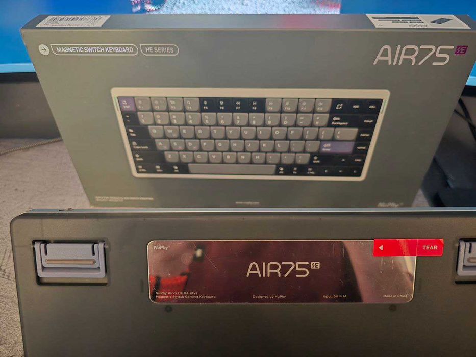 Tastatura NuPhy Air75 HE Gaming Magnetic Switch Wired 8K Polling Rate