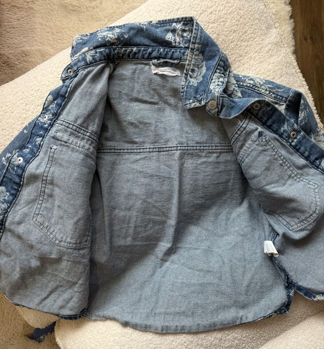 Дънкова риза reserved  7-8 -9 г.