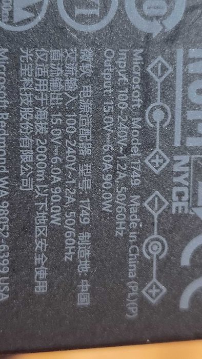 Incarcator Microsoft 1749 Surface Pro 4 Docking Station fuctional