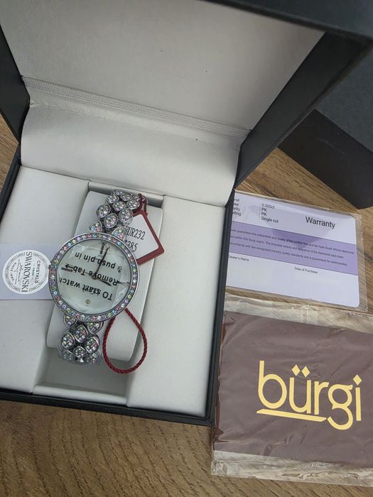 Ceas Bürgi - 120 cristale si 1 diamant