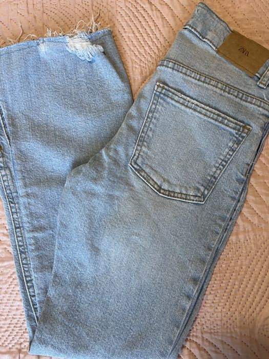 Дънки за момиче 11-12 години/152 - Zara; H&M