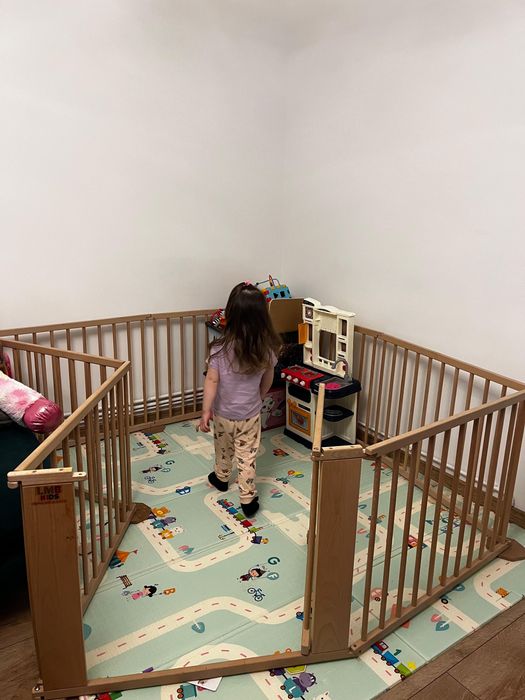 Tarc de joaca din lemn pentru copii