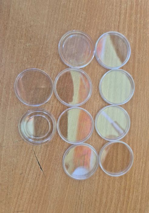 Капсулы для монет диаметр 40 мм.