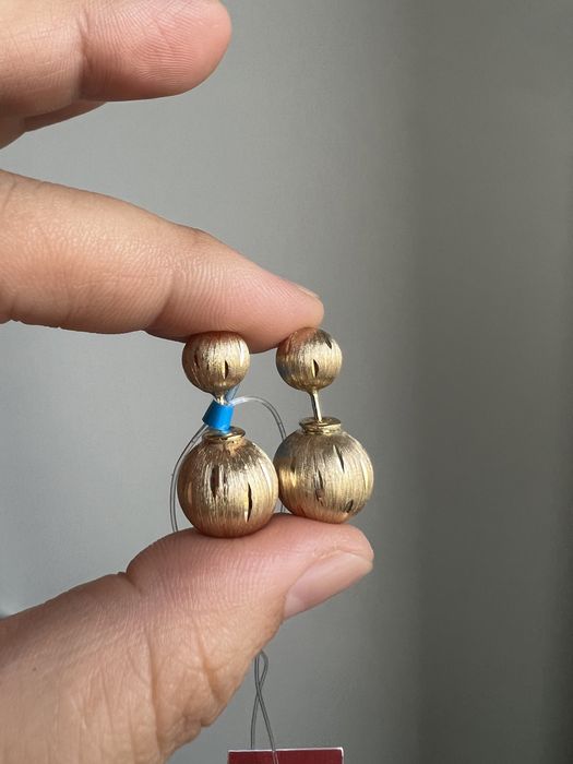 Золотые сережки