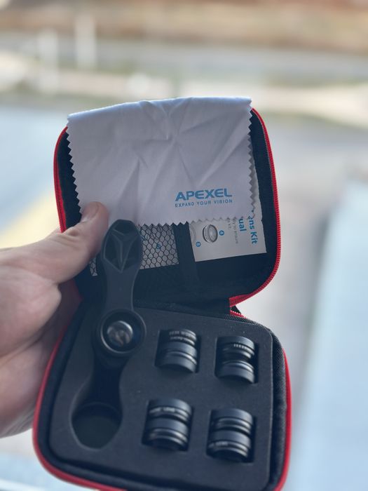 Apexel линзы для камера телефона