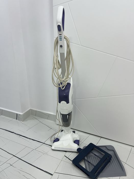 Aspirator vertical cu abur ROWENTA  - 2 in 1 aspira si spala simultan
