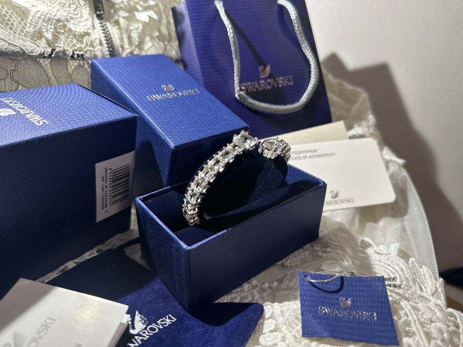 Brățară Swarovski matrix fixa model rar