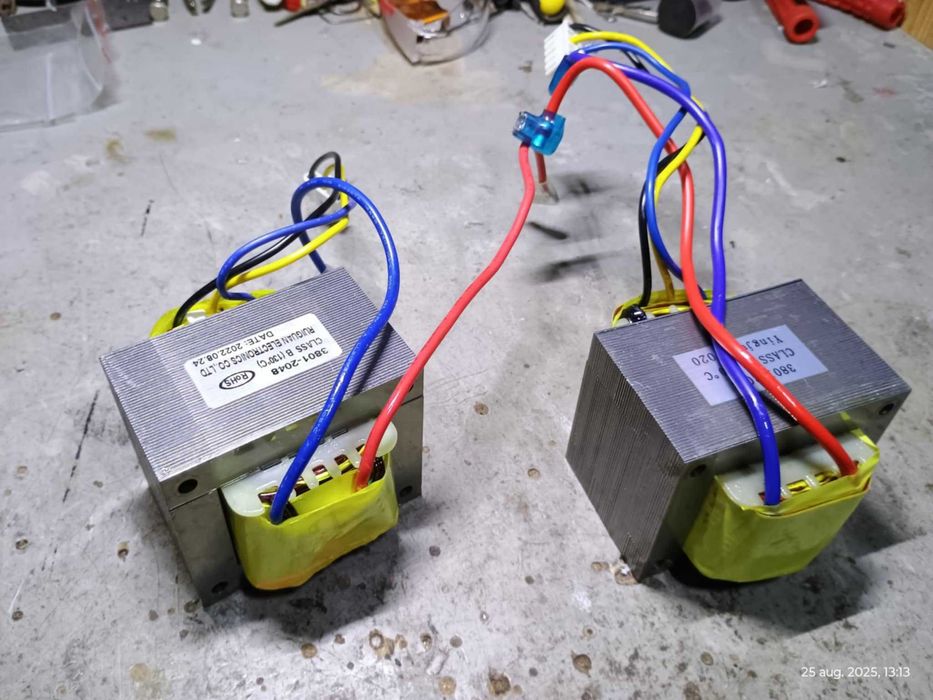 Lot transformatoare/ traf/ toroidal din ups 12  500 w /24v 1200 w