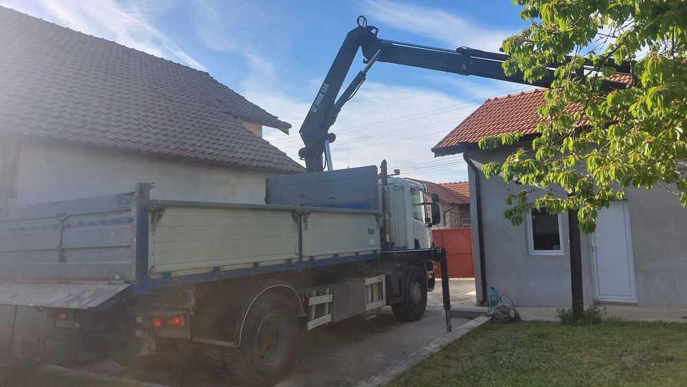 Товатен камион скания с кран