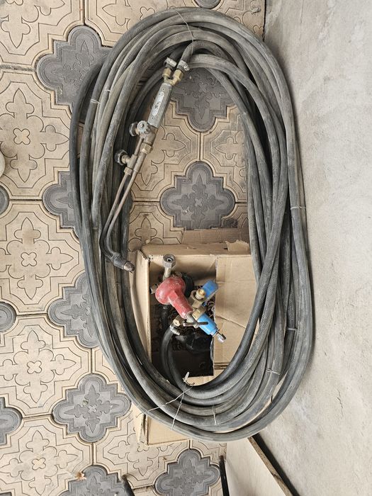 Газовый резак со шлангой