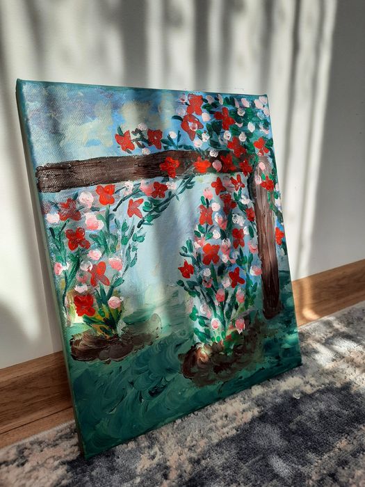 Tablouri pictate manual, mai multe detalii in privat