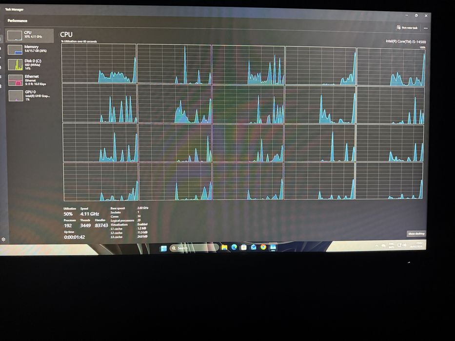 Unitate Desktop Intel i5-14500, SSD M2- 512Gb, RAM 16Gb- DDR5