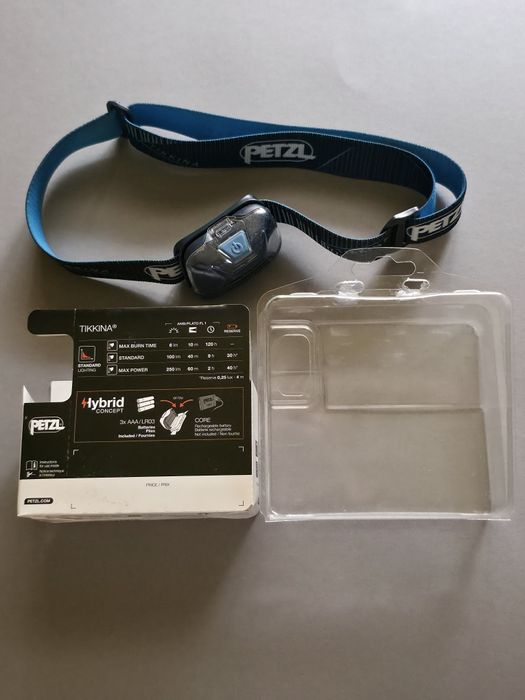 Lanternă frontală Petzl Tighina hybrid