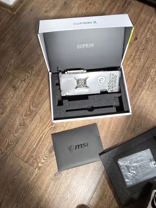 Placa Video MSI RTX 3070TI SUPRIM X