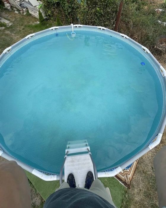 Каркасный бассейн intex 4.47 x 1.22