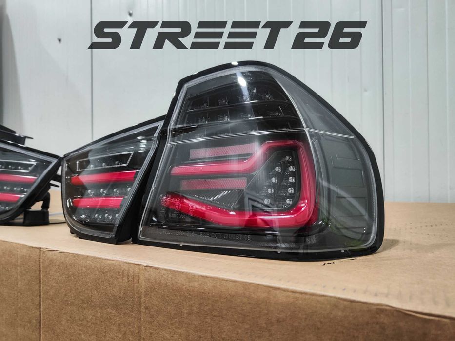 Set Faruri LED si Stopuri dinamice BMW Seria 3 E90 LCI (2008-2011)