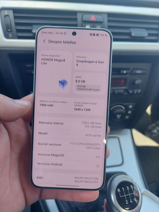 Vând Honor magic 8 lite