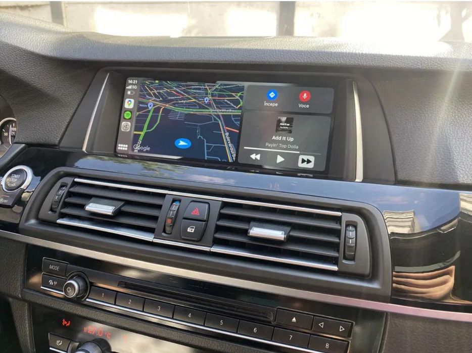 Navigație carplay BMW seriile F și E