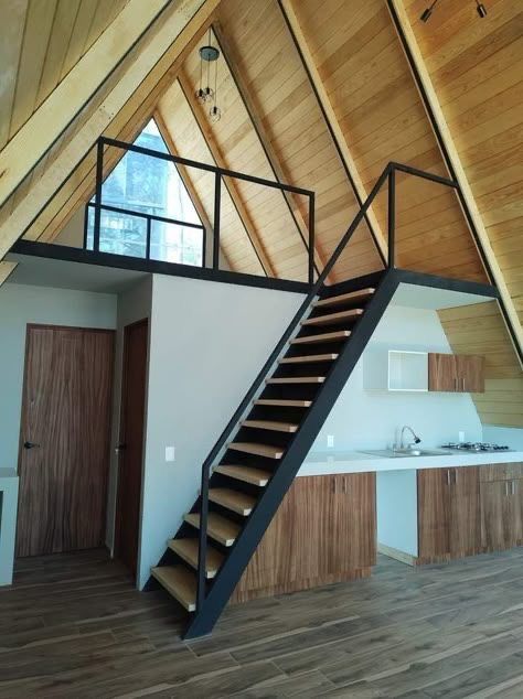 Cabana A -Frame de vânzare -lemn design modern foisoare
