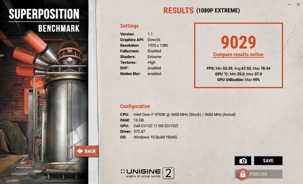 PC gaming I7 RTX 2080 TI 32GB RAM SSD M.2