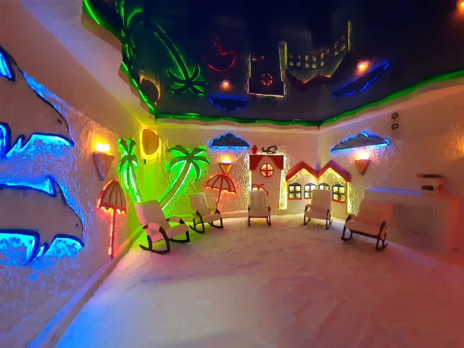 Тұзды бөлме. Солевая шахта. Сольная комната