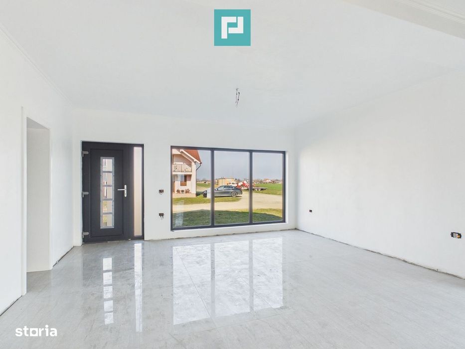 Casă nouă, finisată interior, 130mp utili Curtici