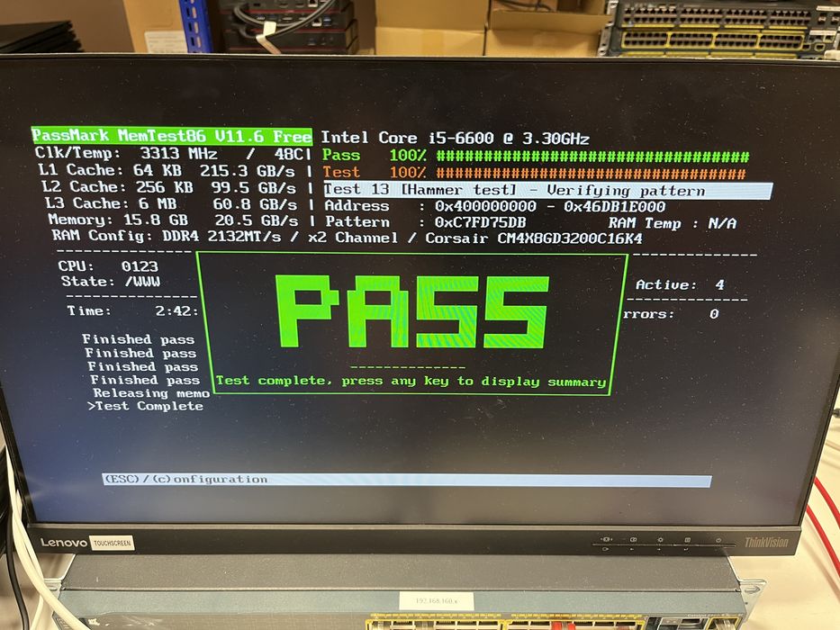 2x 8GB Corsair Vengeance LPX DDR4 3200 C16