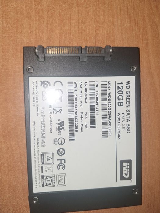 Накопитель SSD 120 гб