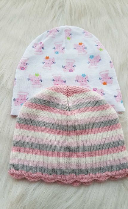 Шапки за бебе 0-6 месеца