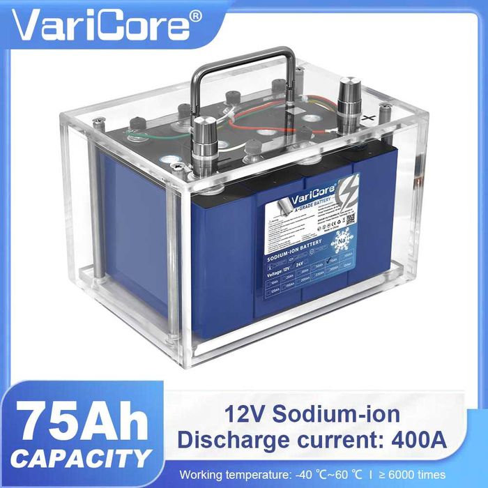 Аккумулятор VariCore натрий-ионный 12V 75Ah